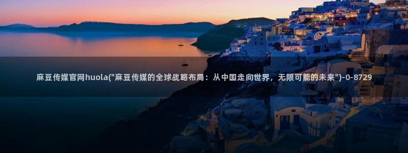 麻豆视频标签规划