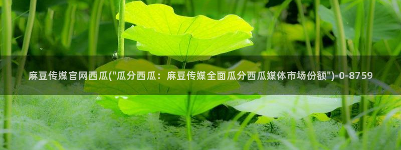 麻豆情感剧情