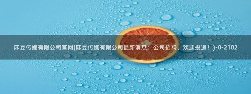 麻豆视频推荐内容