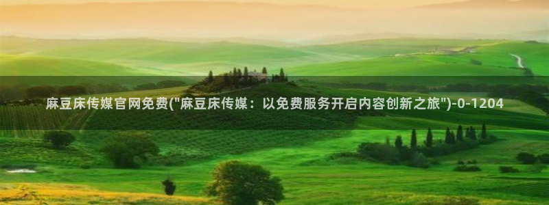 麻豆精选片单